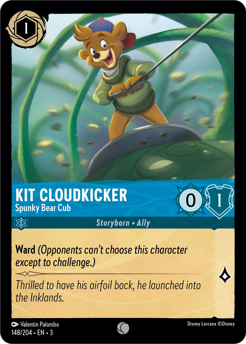 Kit Cloudkicker - Spunky Bear Cub (148/204) [Into the Inklands] - Destination Retro