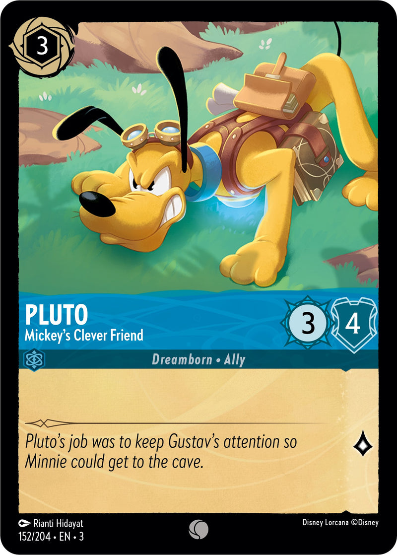 Pluto - Mickey's Clever Friend (152/204) [Into the Inklands] - Destination Retro