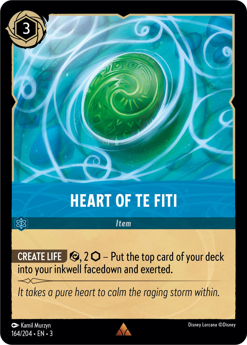 Heart of Te Fiti (164//204) [Into the Inklands] - Destination Retro
