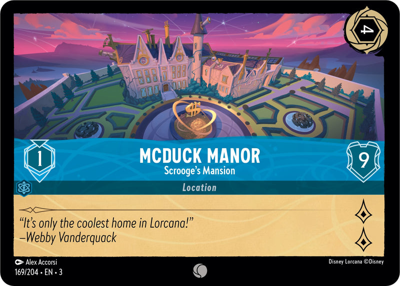 McDuck Manor - Scrooge's Mansion (169/204) [Into the Inklands] - Destination Retro