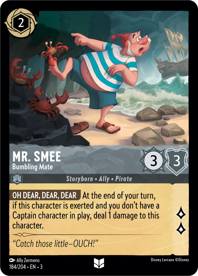 Mr. Smee - Bumbling Mate (184/204) [Into the Inklands] - Destination Retro