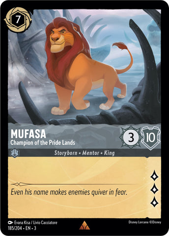 Mufasa - Champion of the Pride Lands (185/204) [Into the Inklands] - Destination Retro