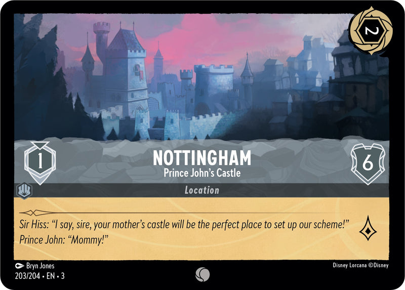 Nottingham - Prince John's Castle (203/204) [Into the Inklands] - Destination Retro