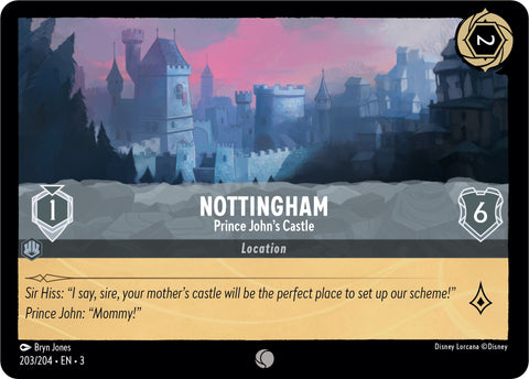 Nottingham - Prince John's Castle (203/204) [Into the Inklands] - Destination Retro