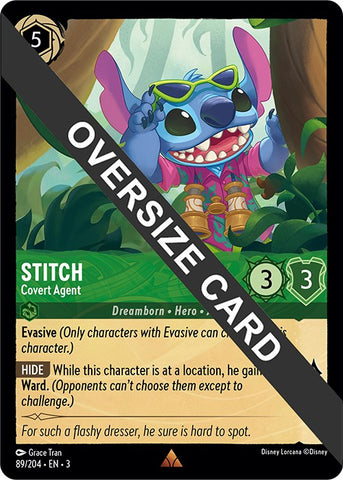 Stitch - Covert Agent (Oversized) (89//204) [Into the Inklands] - Destination Retro