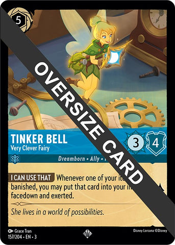 Tinker Bell - Very Clever Fairy (Oversized) (157/204) [Into the Inklands] - Destination Retro