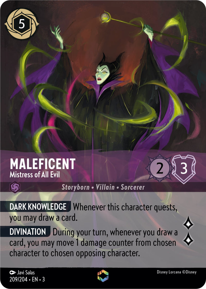 Maleficent - Mistress of All Evil (Enchanted) (209/204) [Into the Inklands] - Destination Retro