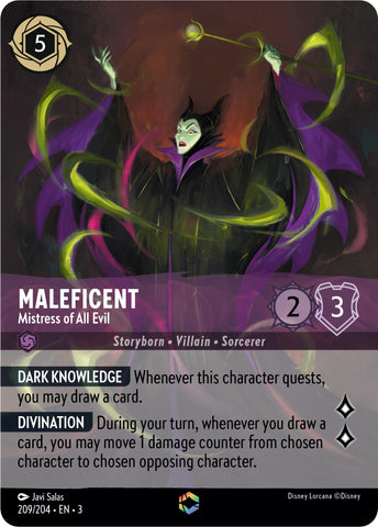 Maleficent - Mistress of All Evil (Enchanted) (209/204) [Into the Inklands] - Destination Retro