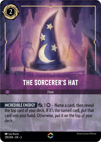 The Sorcerer's Hat (Enchanted) (210/204) [Into the Inklands] - Destination Retro