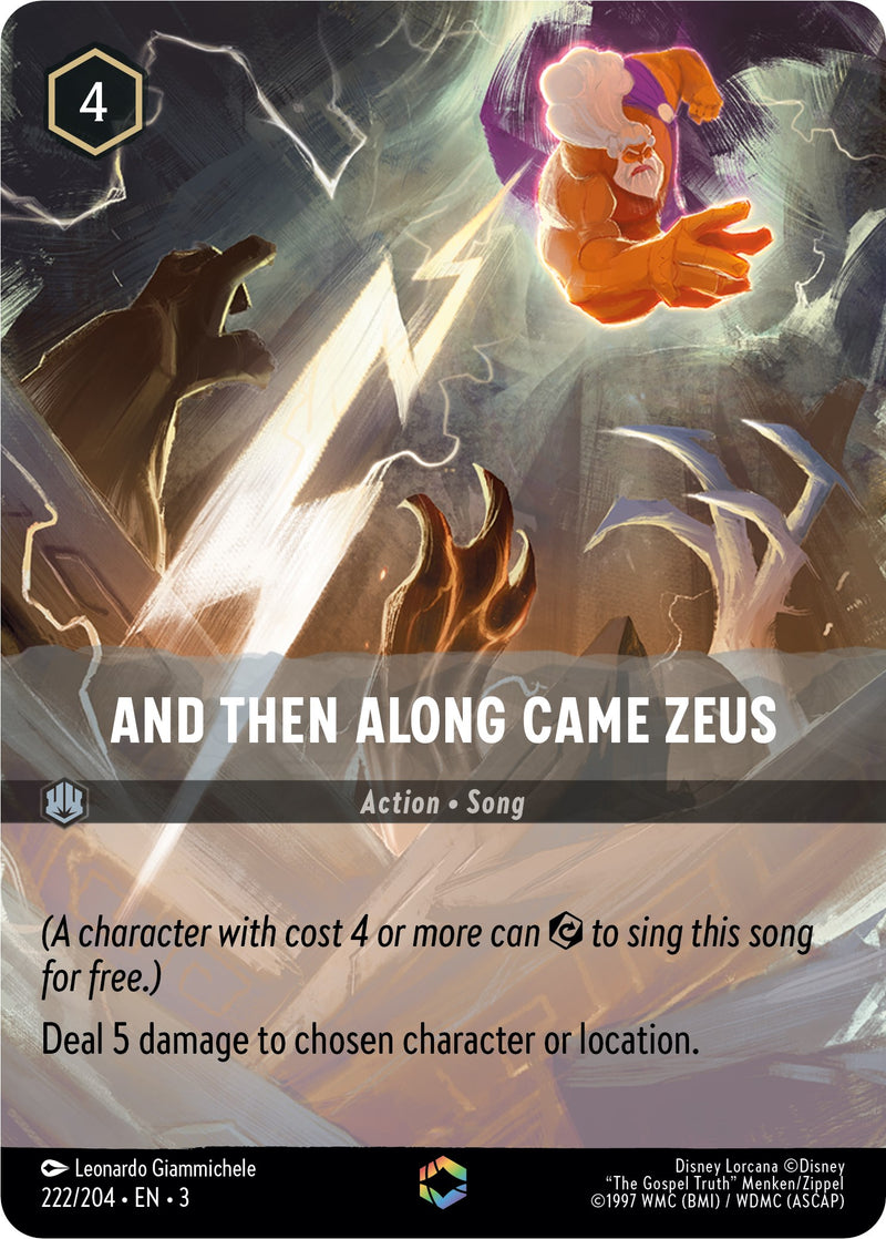 And Then Along Came Zeus (Enchanted) (222/204) [Into the Inklands] - Destination Retro