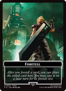 Foretell // Treasure Double-Sided Token [FINAL FANTASY Commander Tokens] - Destination Retro