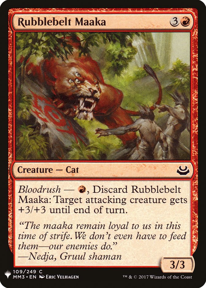 Rubblebelt Maaka [Mystery Booster] - Destination Retro