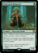 Venerated Rotpriest (Promo Pack) [Phyrexia: All Will Be One Promos] - Destination Retro