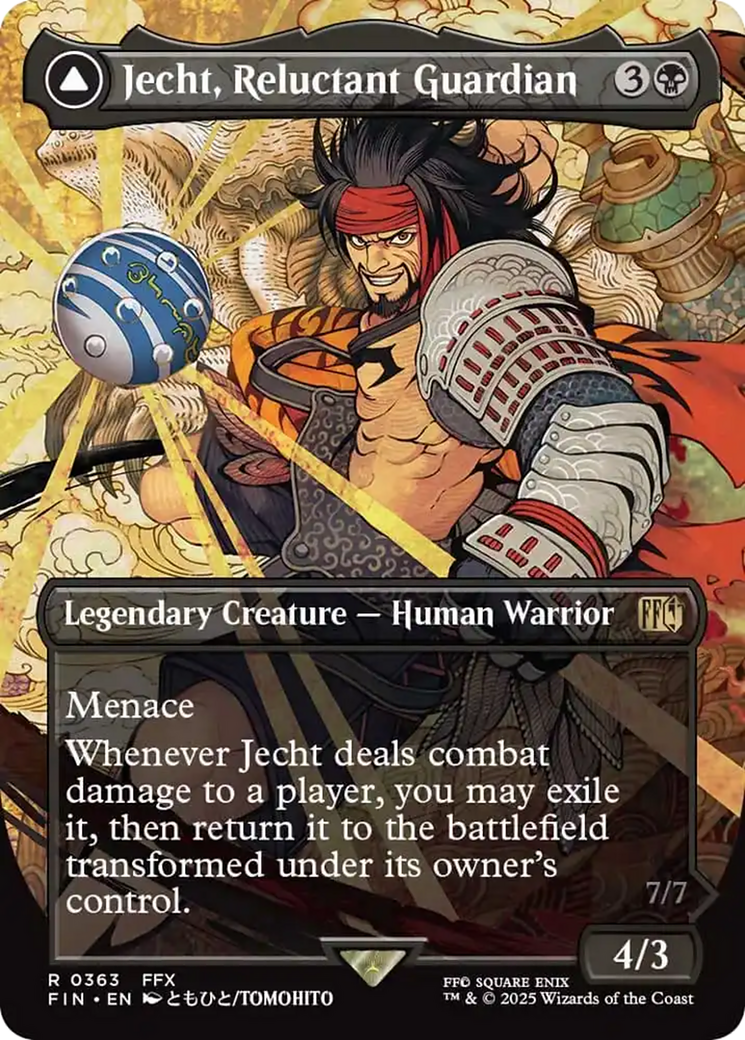 Jecht, Reluctant Guardian // Braska's Final Aeon (Borderless) [FINAL FANTASY] - Destination Retro