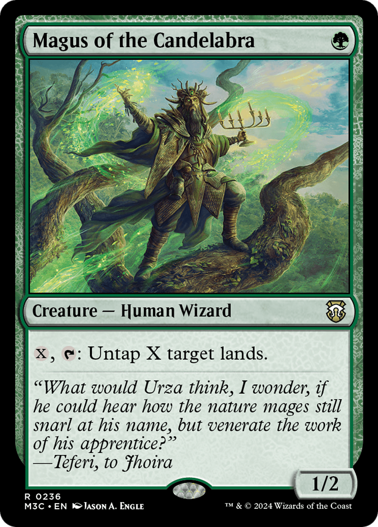 Magus of the Candelabra (Ripple Foil) [Modern Horizons 3 Commander] - Destination Retro