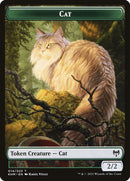 Treasure // Cat Double-Sided Token [Kaldheim Tokens] - Destination Retro