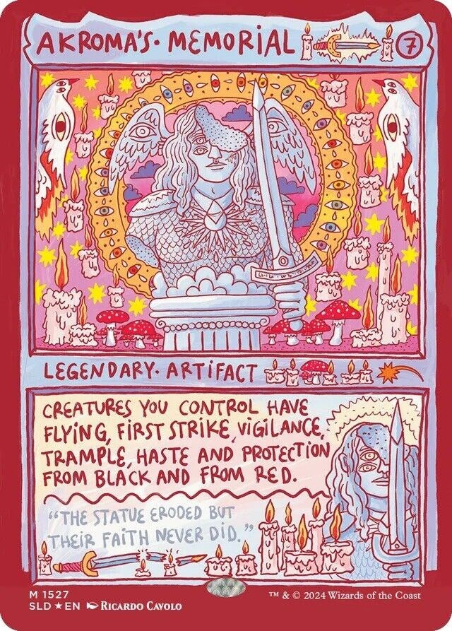 Akroma's Memorial (Rainbow Foil) [Secret Lair Drop Series] - Destination Retro