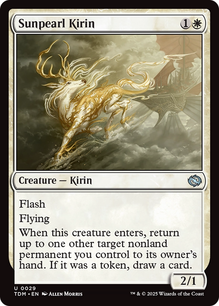 Sunpearl Kirin [Tarkir: Dragonstorm] - Destination Retro