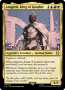 Aragorn, King of Gondor [The Lord of the Rings: Tales of Middle-Earth Commander] - Destination Retro