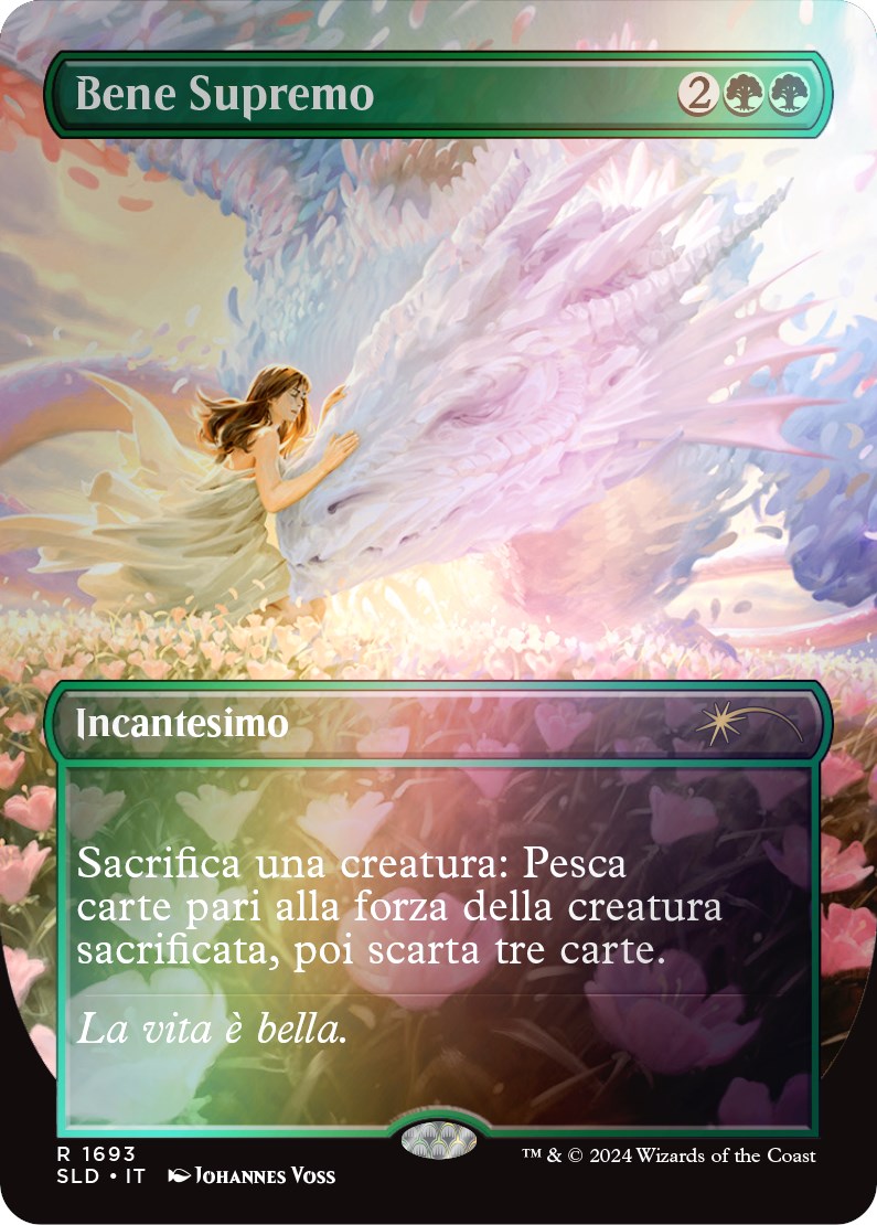 Greater Good (Italian) - "Bene Supremo" (Rainbow Foil) [Secret Lair Drop Series] - Destination Retro
