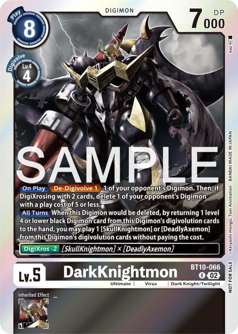 DarkKnightmon [BT10-066] (Event Pack 6) [Xros Encounter Promos] - Destination Retro
