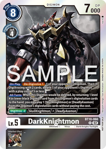 DarkKnightmon [BT10-066] (Event Pack 6) [Xros Encounter Promos] - Destination Retro