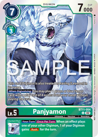 Panjyamon [BT11-054] (Event Pack 6) [Dimensional Phase Promos] - Destination Retro