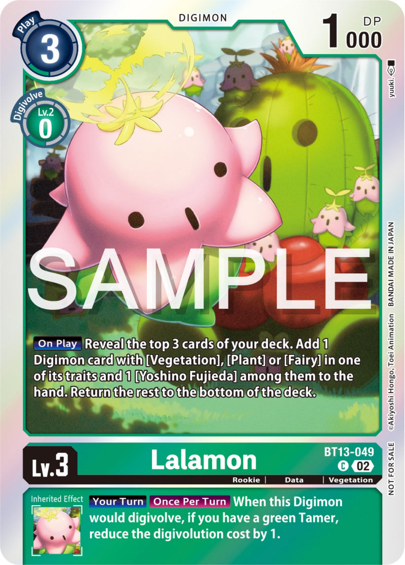 Lalamon [BT13-049] (Event Pack 6) [Versus Royal Knights Promos] - Destination Retro