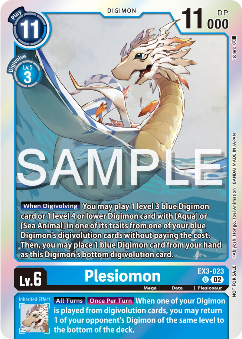 Plesiomon [EX3-023] (Event Pack 6) [Draconic Roar Promos] - Destination Retro