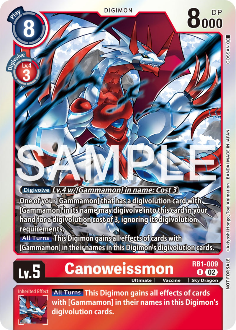 Canoweissmon [RB1-009] (Event Pack 6) [Resurgence Booster] - Destination Retro