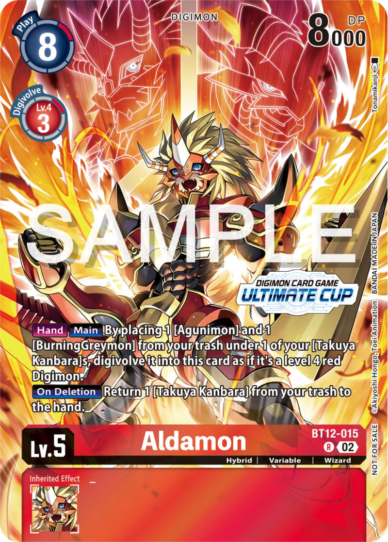 Aldamon [BT12-015] (Ultimate Cup 2024) [Across Time Promos] - Destination Retro