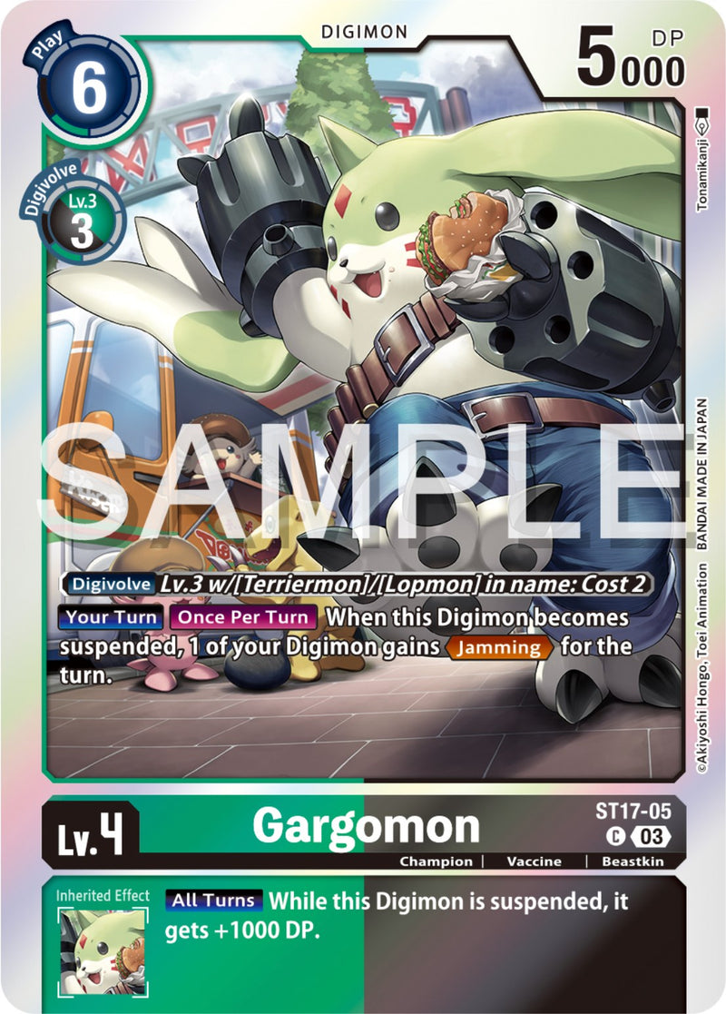 Gargomon [ST17-05] [Starter Deck: Double Typhoon Advanced Deck Set] - Destination Retro