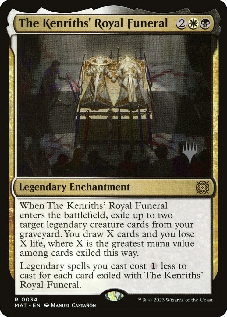 The Kenriths' Royal Funeral (Promo Pack) [Murders at Karlov Manor Promos] - Destination Retro