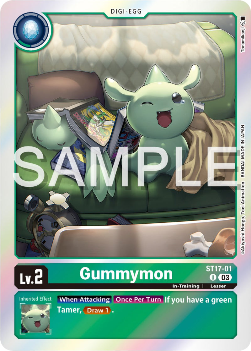 Gummymon [ST17-01] [Starter Deck: Double Typhoon Advanced Deck Set] - Destination Retro