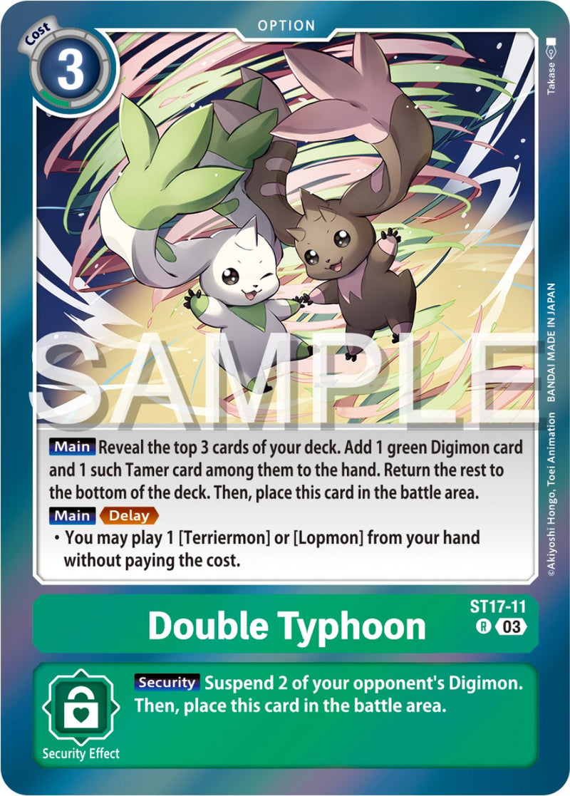 Double Typhoon [ST17-11] [Starter Deck: Double Typhoon Advanced Deck Set] - Destination Retro