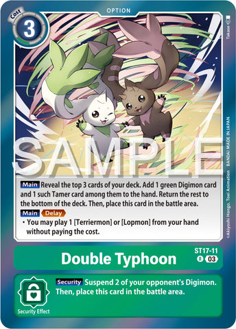 Double Typhoon [ST17-11] [Starter Deck: Double Typhoon Advanced Deck Set] - Destination Retro