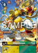 Rapidmon [BT8-039] (Reprint) [Starter Deck: Double Typhoon Advanced Deck Set] - Destination Retro