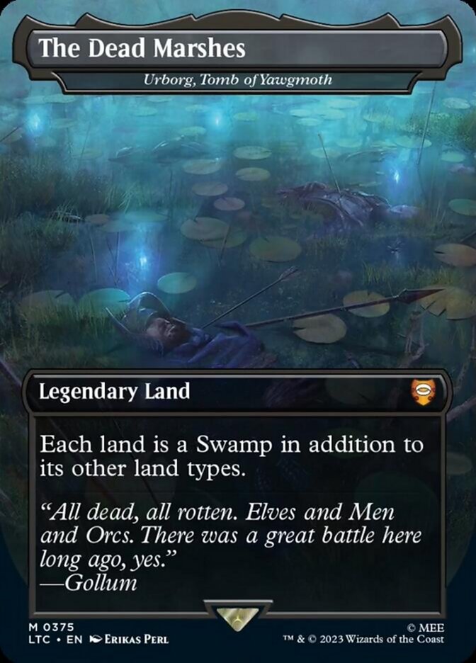The Dead Marshes - Urborg, Tomb of Yawgmoth [The Lord of the Rings: Tales of Middle-Earth Commander] - Destination Retro