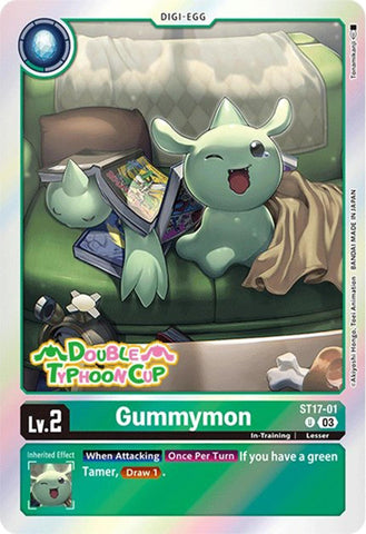 Gummymon [ST17-01] [Starter Deck: Double Typhoon Advanced Deck Set Pre-Release Cards] - Destination Retro