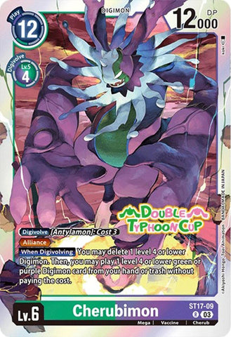 Cherubimon [ST17-09] [Starter Deck: Double Typhoon Advanced Deck Set Pre-Release Cards] - Destination Retro
