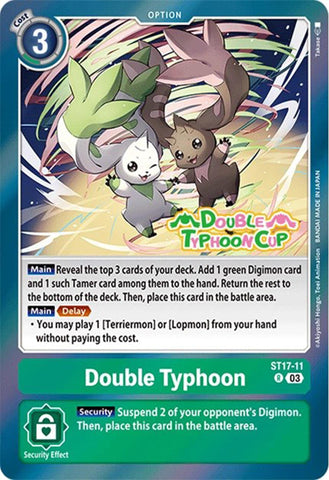 Double Typhoon [ST17-11] [Starter Deck: Double Typhoon Advanced Deck Set Pre-Release Cards] - Destination Retro