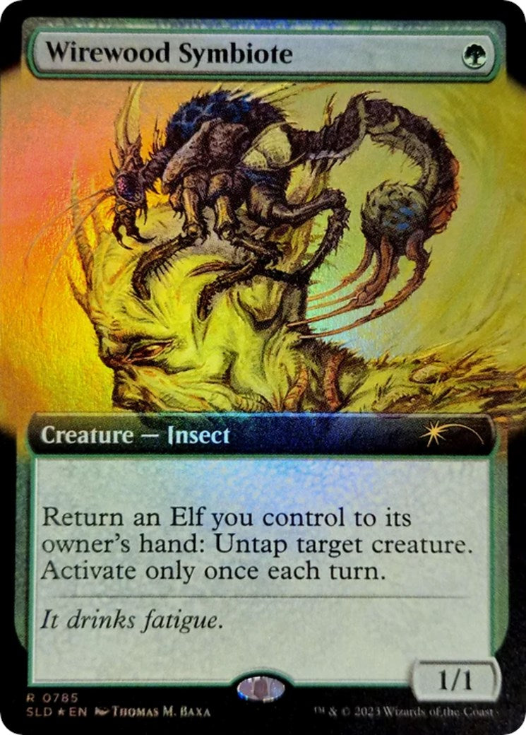 Wirewood Symbiote (Extended Art) [Secret Lair Drop Series] - Destination Retro