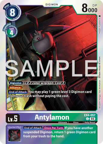 Antylamon [EX4-057] (Reprint) [Starter Deck: Double Typhoon Advanced Deck Set] - Destination Retro