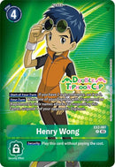 Henry Wong [EX2-061] (Reprint) [Starter Deck: Double Typhoon Advanced Deck Set Pre-Release Cards] - Destination Retro