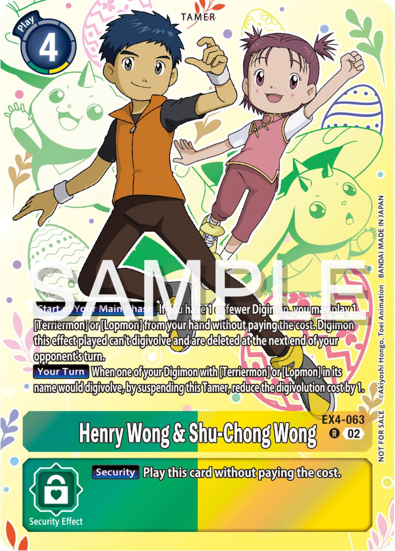 Henry Wong & Shu-Chong Wong [EX4-063] (Spring Break Event 2024) [Alternative Being Booster Promos] - Destination Retro
