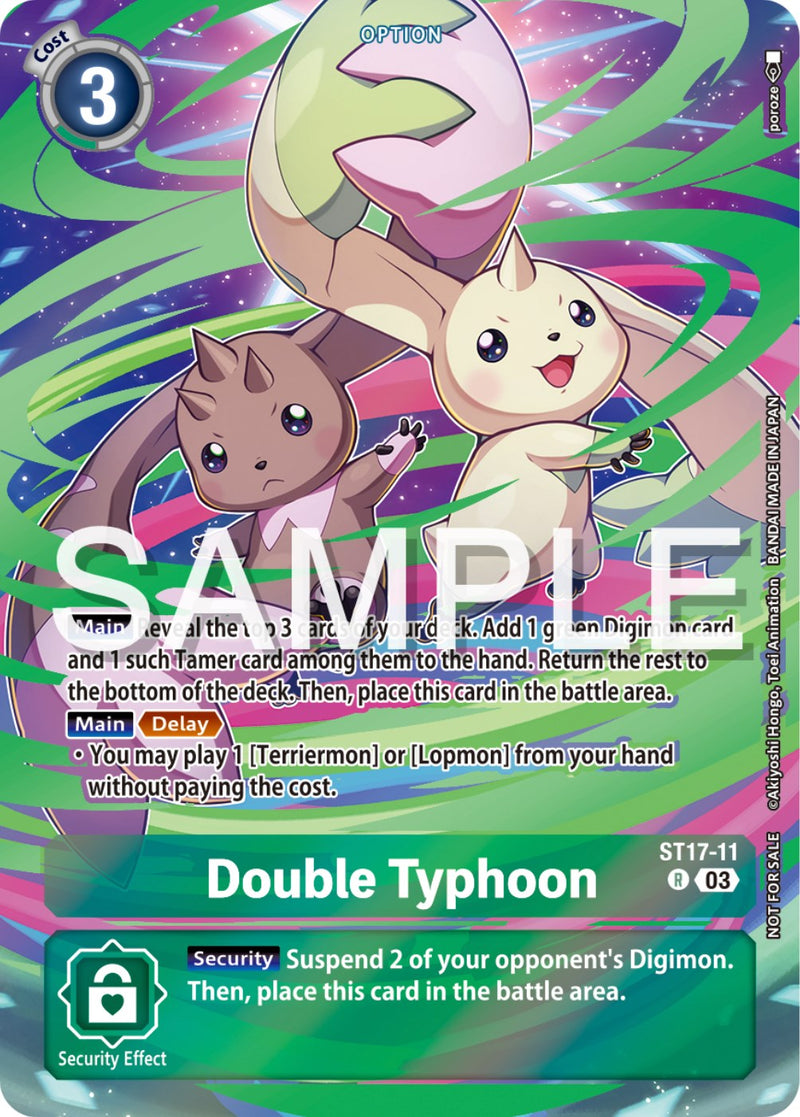 Double Typhoon [ST17-11] (Spring Break Event 2024) [Starter Deck: Double Typhoon Advanced Deck Set Promos] - Destination Retro