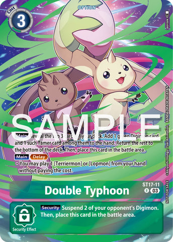 Double Typhoon [ST17-11] (Spring Break Event 2024) [Starter Deck: Double Typhoon Advanced Deck Set Promos] - Destination Retro