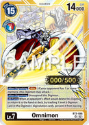 Omnimon [BT5-086] (Serial Numbered) [Battle of Omni Promos] - Destination Retro