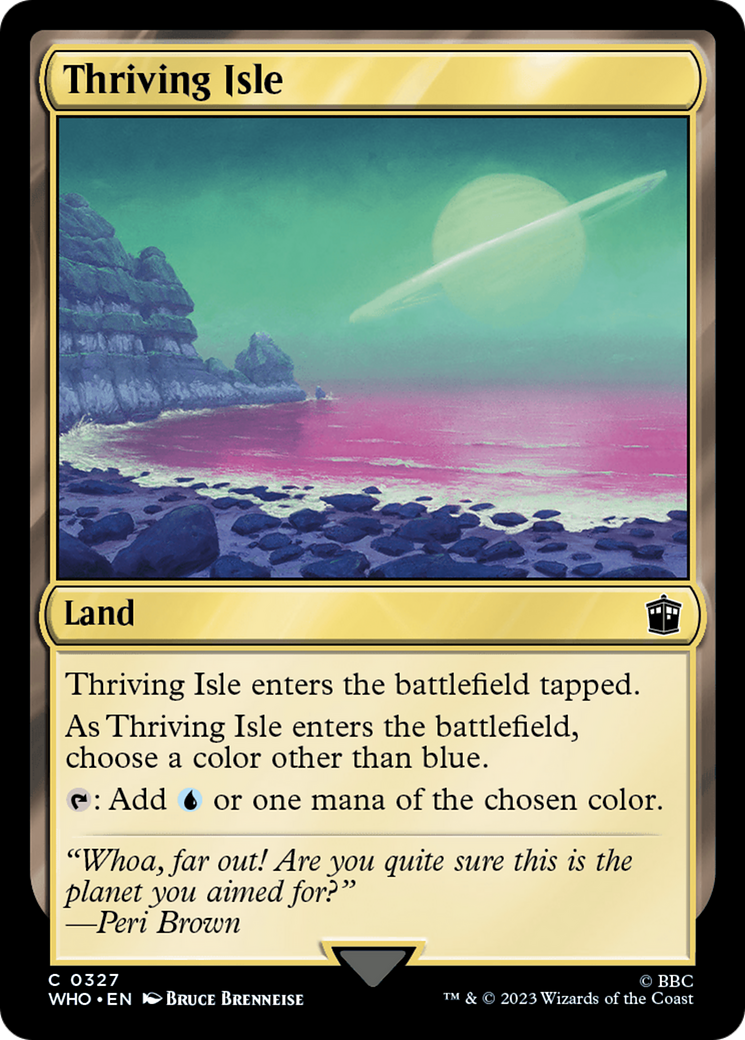 Thriving Isle [Doctor Who] - Destination Retro