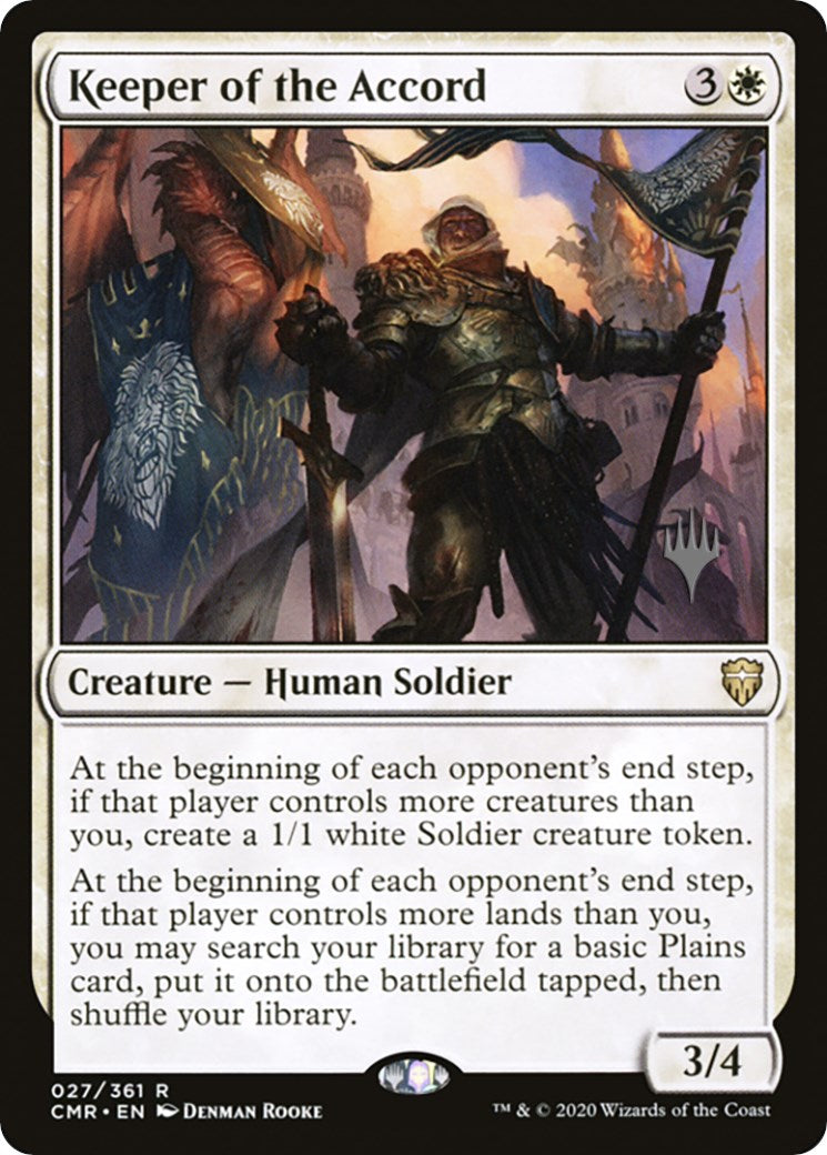 Keeper of the Accord (Promo Pack) [Murders at Karlov Manor Promos] - Destination Retro
